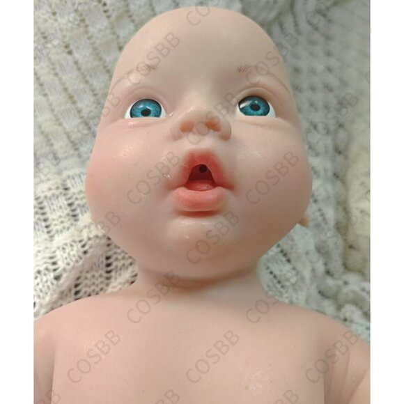 45cm Open Eyes Newborn 6.71lbs Full Body Silicone Reborn Baby Girl Dolls - Picture 5 of 15